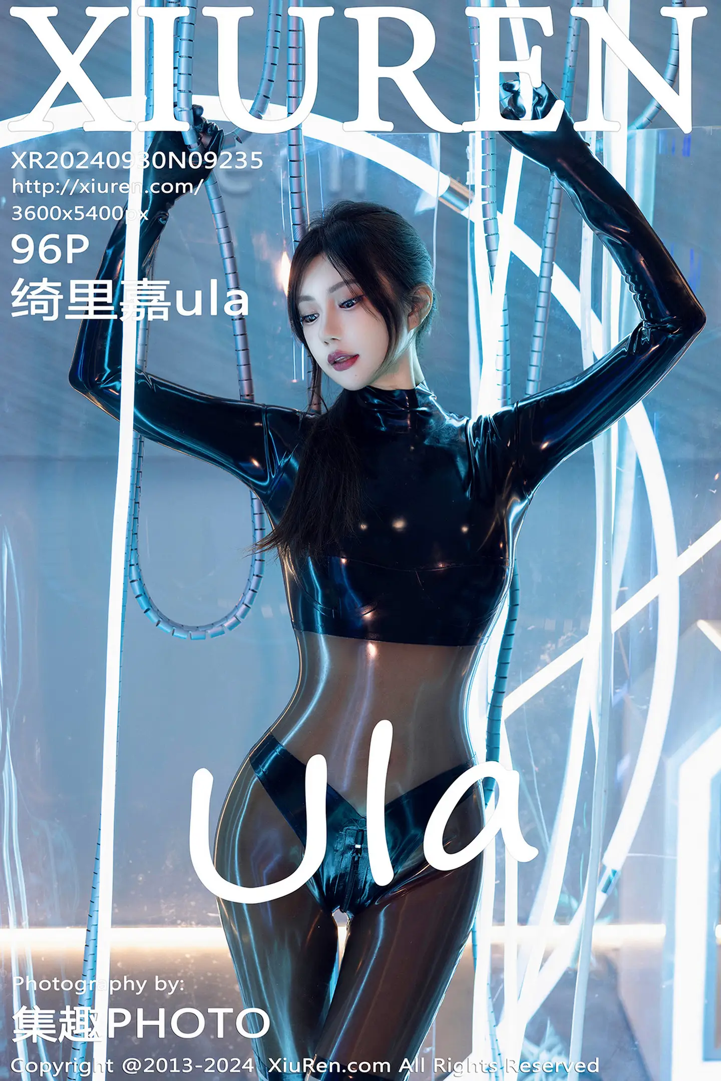 [XiuRen秀人网]No.9235_女神绮里嘉ula性感黑色轻透套装紧身秀婀娜动人身材诱惑写真96P-秀人网 - XiuRen.Space